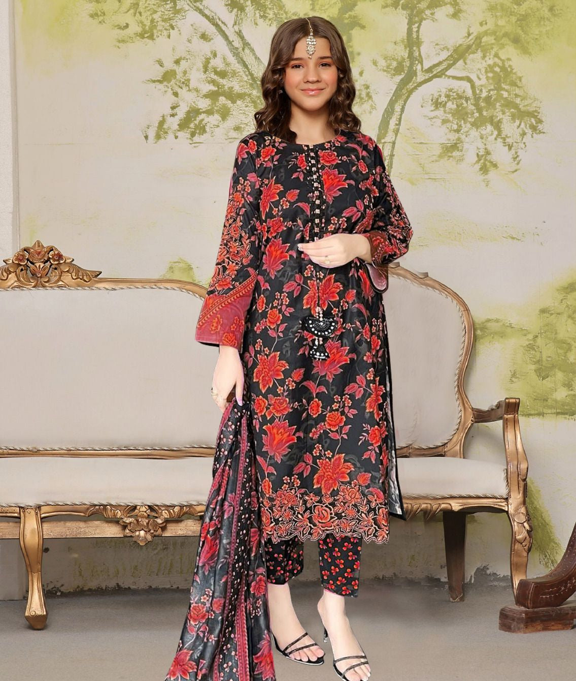 KIDS SUMMER SWISS LAWN ARRIVAL BY Saira Hanif Clothing Brand