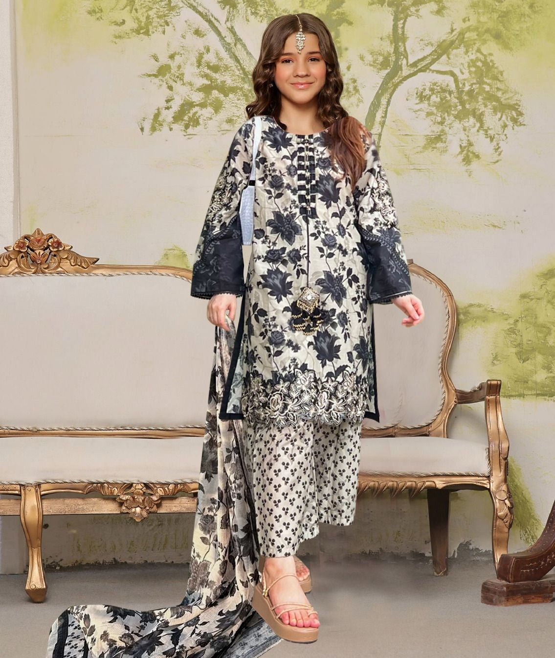 KIDS SUMMER SWISS LAWN ARRIVAL BY Saira Hanif Clothing Brand