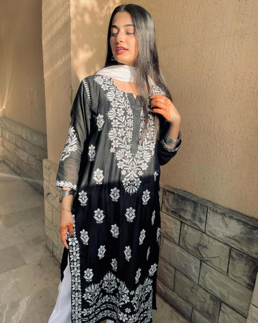 Chicken Kari Lilen Long Maxi