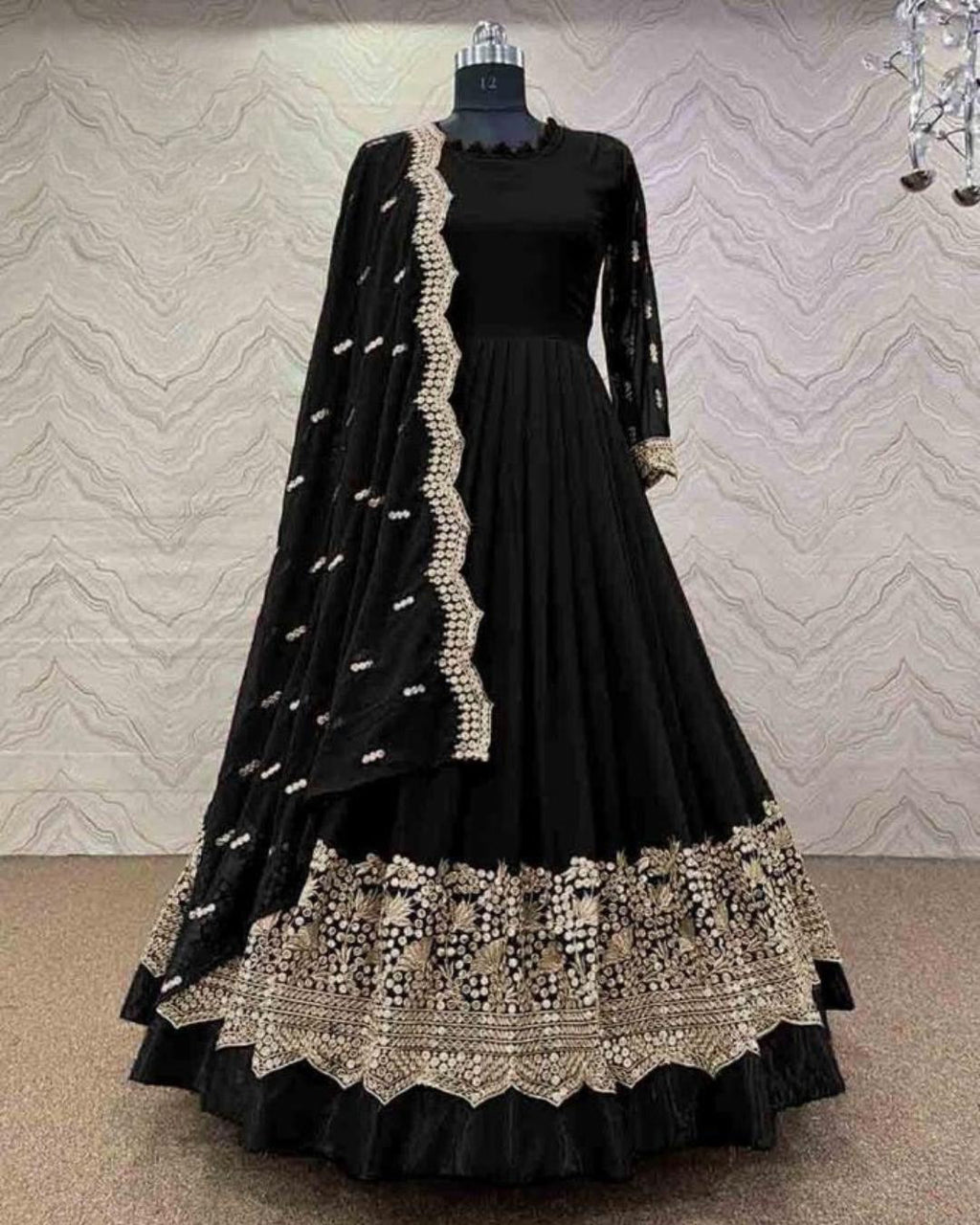 MINI STAR HEAVY EMBRIODERY 3PCS