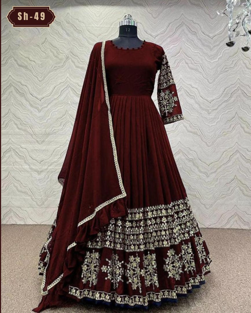 5 Star Stitched 3Pcs Maxi